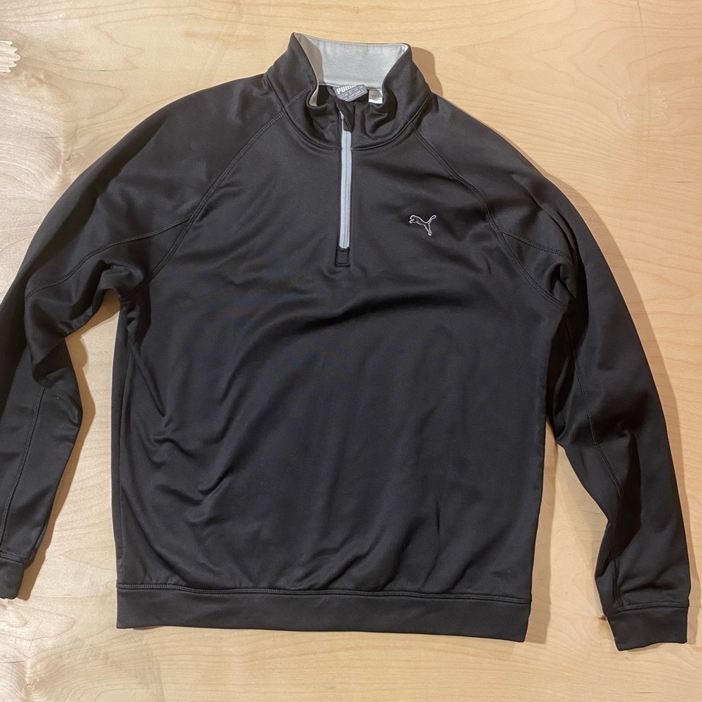 PUMA Three Quarter Zip Pullover Medium (HX)
